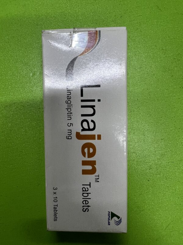 LINAJEN TABLETS (Linagliptin 5mg)PER SACHET