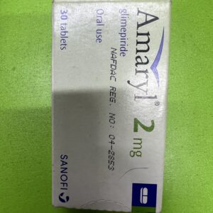 AMARYL TABLETS UK(Glimepiride 2mg) PER SACHET