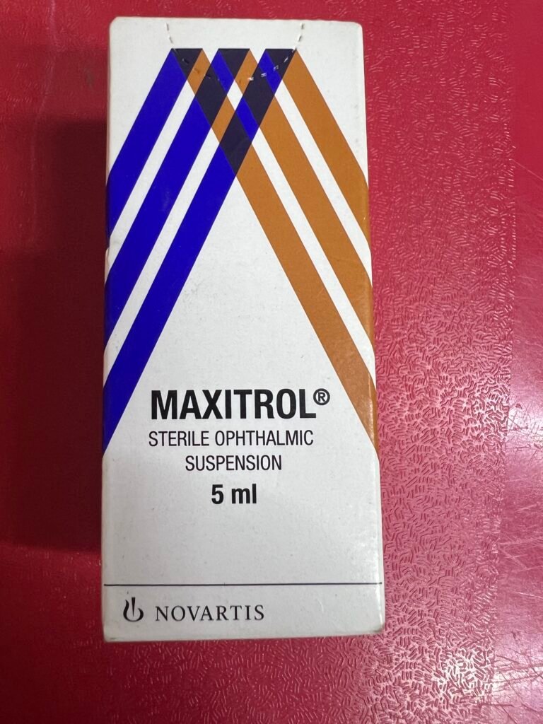 Maxiol MAXITROL STERILE OPHTHALMIC SUSPENSION 5ml - Walls