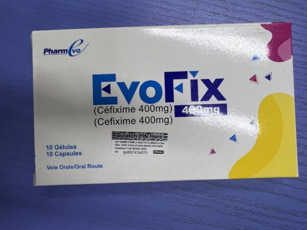 EvoFix (Cefixime) 400mg