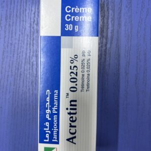 ACRETIN CREAM 0.025%