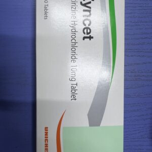 ZYNCET (Cetirizine hydrochloride 10mg Tablet)