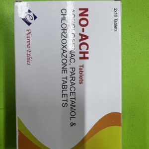 ACECLOFENAC/PARACETAMOL/CHLORZOXAZONE (NO-ACH)PER SACHET