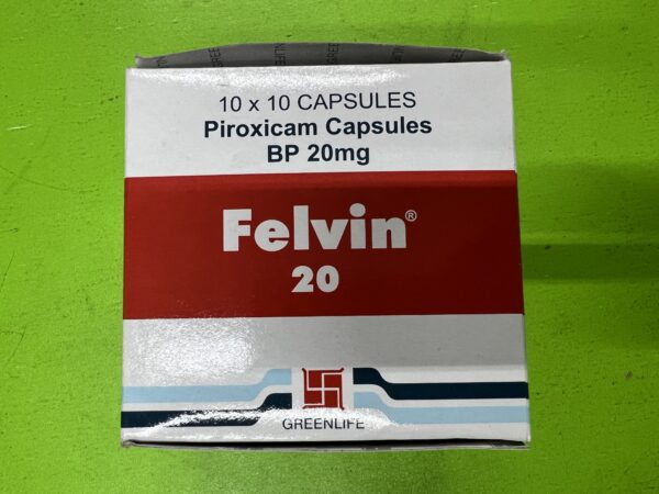 PIROXICAM 20MG PER SACHET
