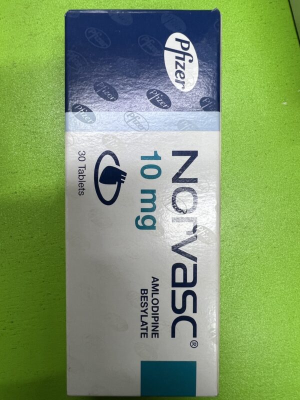 AMLODIPINE 10MG (NORVASC)PER SACHET