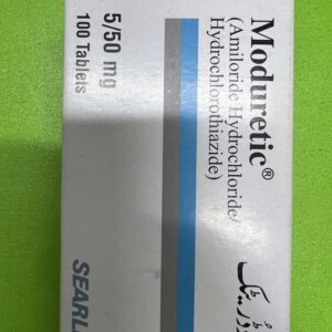 AMILORIDE/HYDROCHLOROTHIAZIDE 5/50MG (MODURETIC)PER SACHET