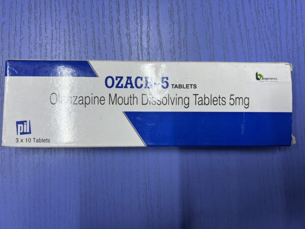 OLANZAPINE 5MG (OZACE-5) PER SACHET