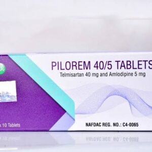 PILOREM 40/5MG (TELMISARTAN AND AMLODIPINE)